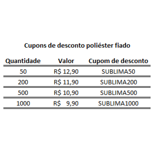 0701 SUBLIMATIC POLIESTER ADULTO