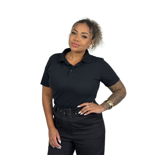 1140 PIQUET GOLA POLO BABY LOOK