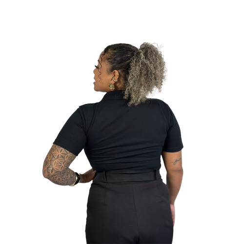 1140 PIQUET GOLA POLO BABY LOOK